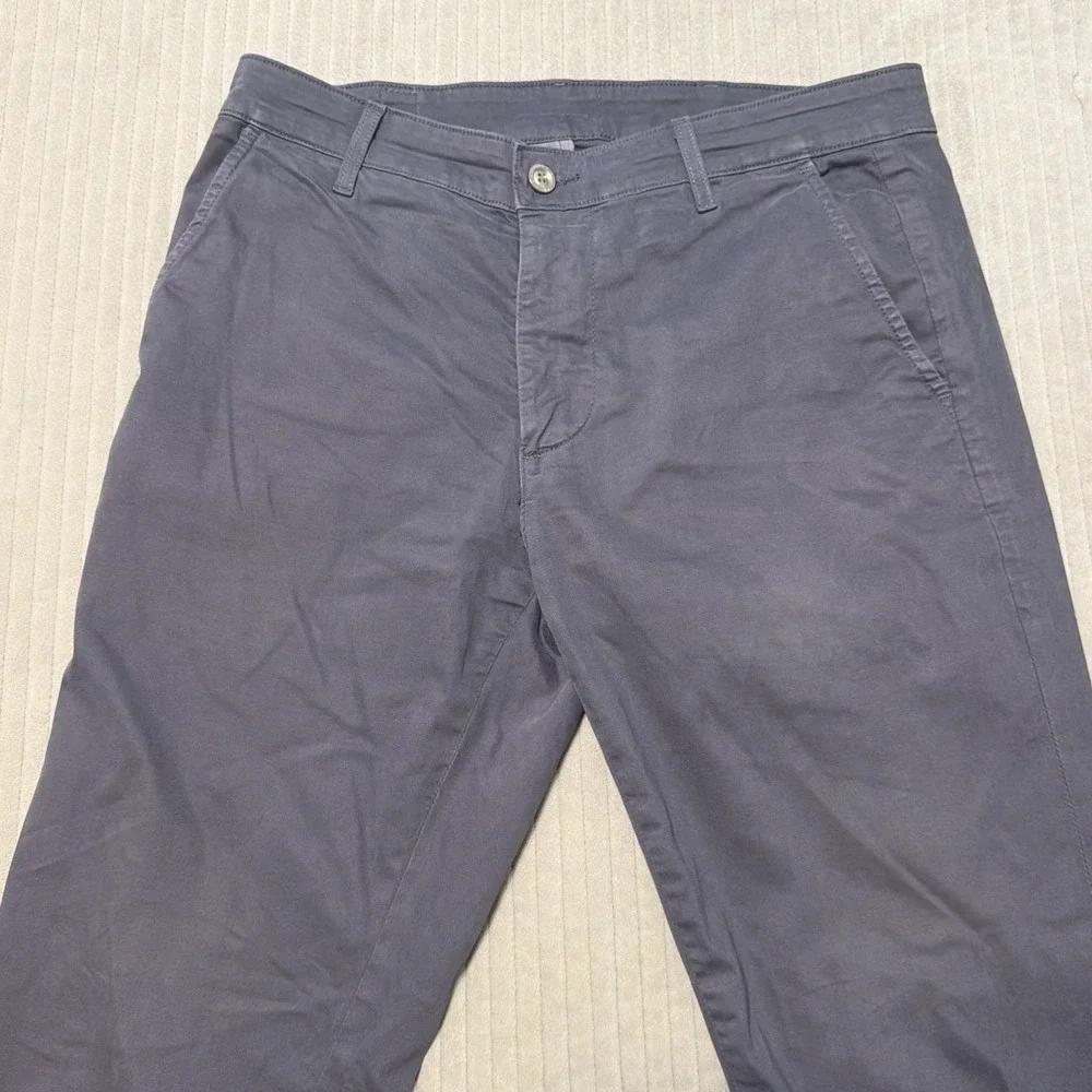 AG Adriano Goldschmied The Lux Khaki Tailored Trouser Mens 31R Pants 31x30